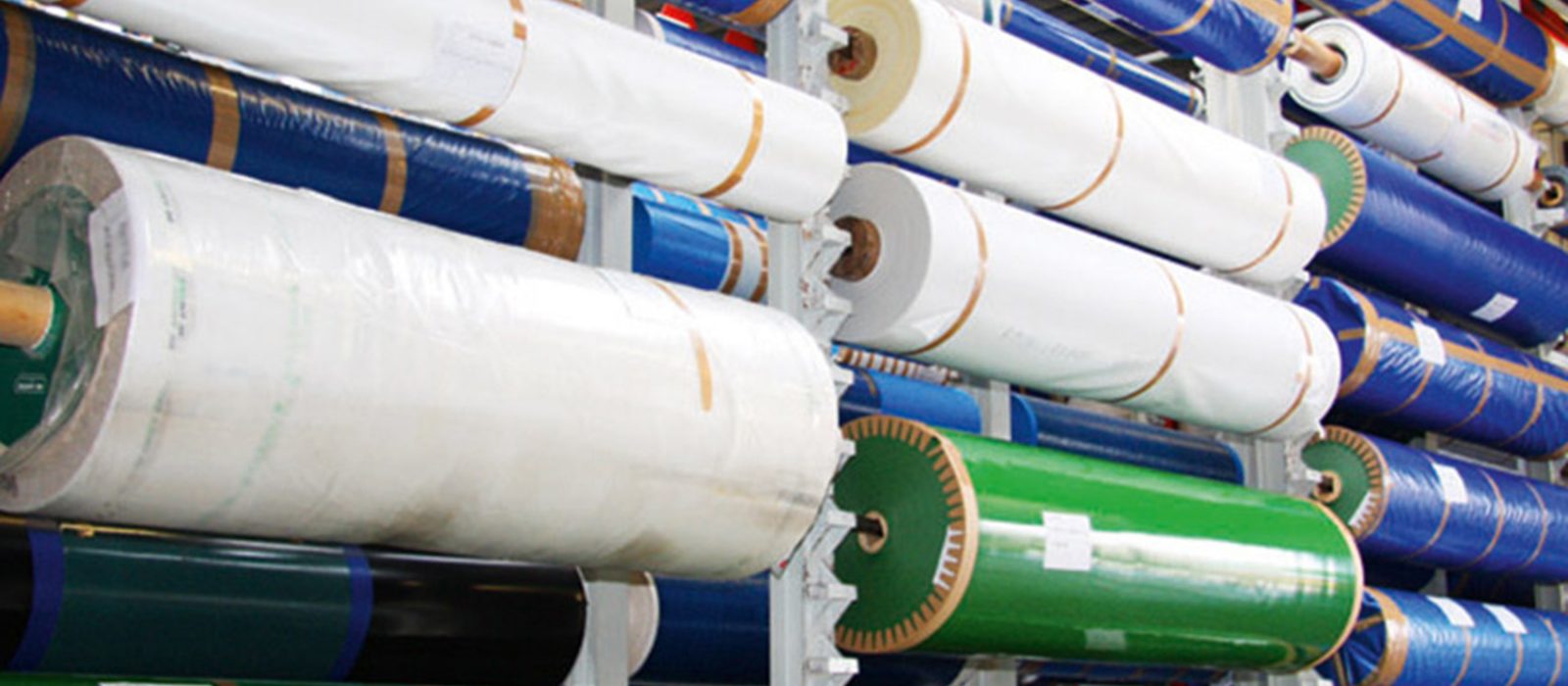 PVC and PU conveyor belt stock in various grades and widths at WS Belting